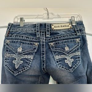 Size 27 Rock Revival Boot Cut Jeans